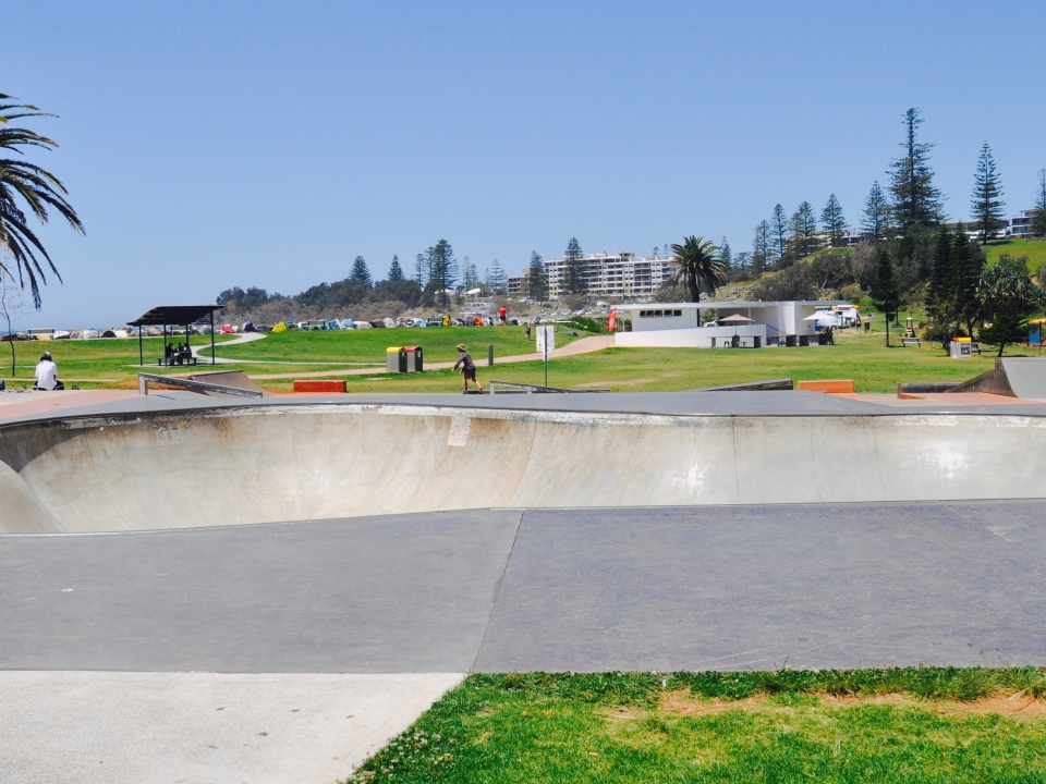 Skatepark nearby Taranaki Beach House